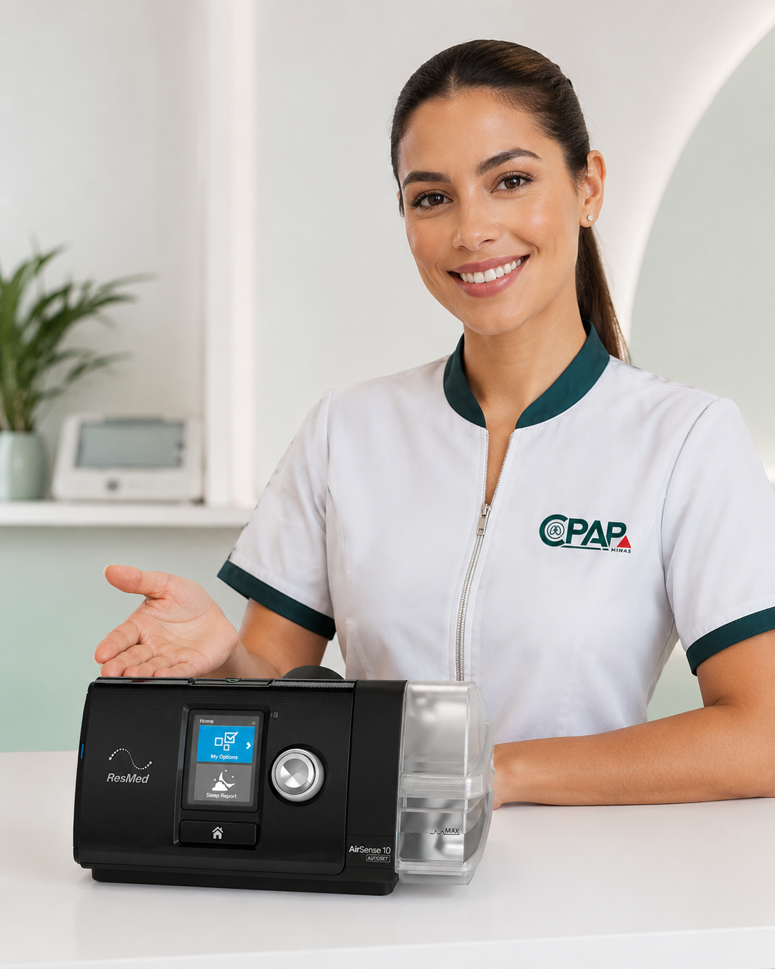 Aparelho CPAP para tratamento da apneia do sono